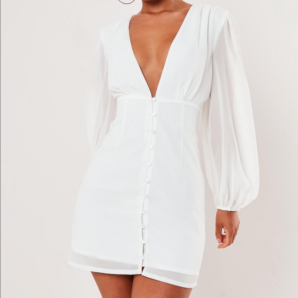 Misguided white dress